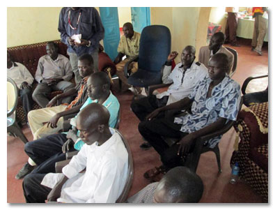 Classes at Aweil Bible College
