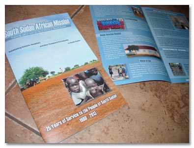 South Sudan African Mission brochure